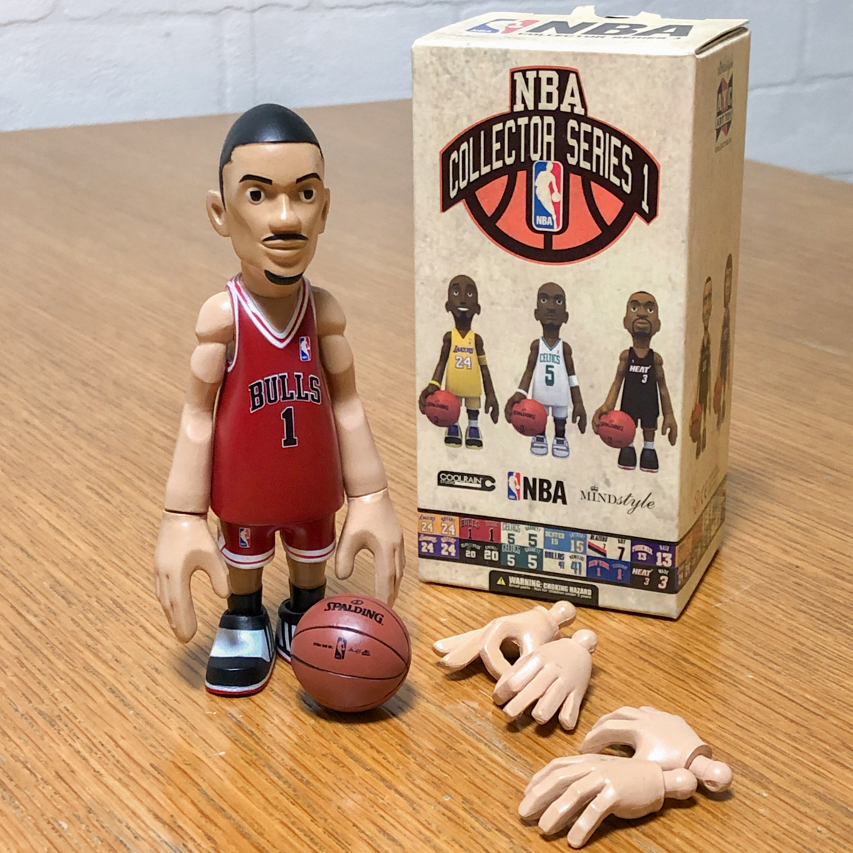 Derrick Rose COOLRAIN MINDstyle NBA COLLECTOR SERIES 1 デリック ローズ Chicago Bulls シカゴ ブルズ クールレイン figure フィギュアの画像1