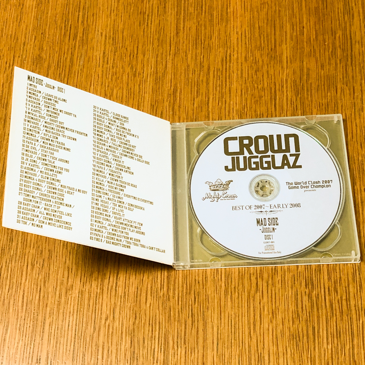 MIGHTY CROWN / CROWN JUGGLAZ BEST OF 2007 - EARLY 2008 マイティークラウン クラウンジャグラーズ 2枚組 JUGGLERS_画像3