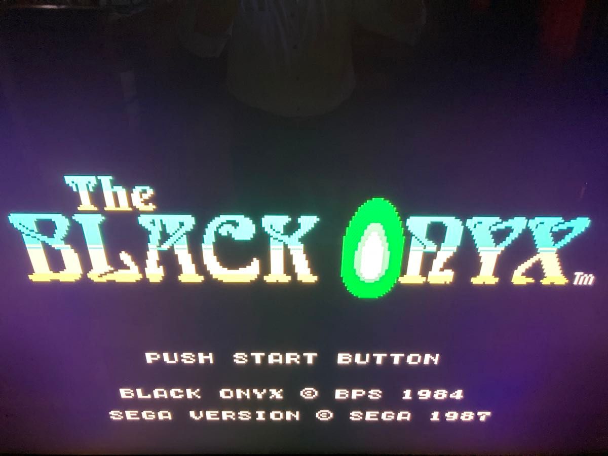 SEGA MarkIII】SG-1000 SEGA THE・BLACK ONYX ザ・ブラック SEGA MarkIII】SG-1000 SEGA THE・BLACK ONYX ザ・ブラック