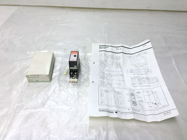 H2-047■YOKOGAWA 横河エレクトロニクス 避雷器 アレスター 配電用品 Arrester AR-PH (約寸W23xH55xD100mm) ■未使用・アウトレット品_画像1