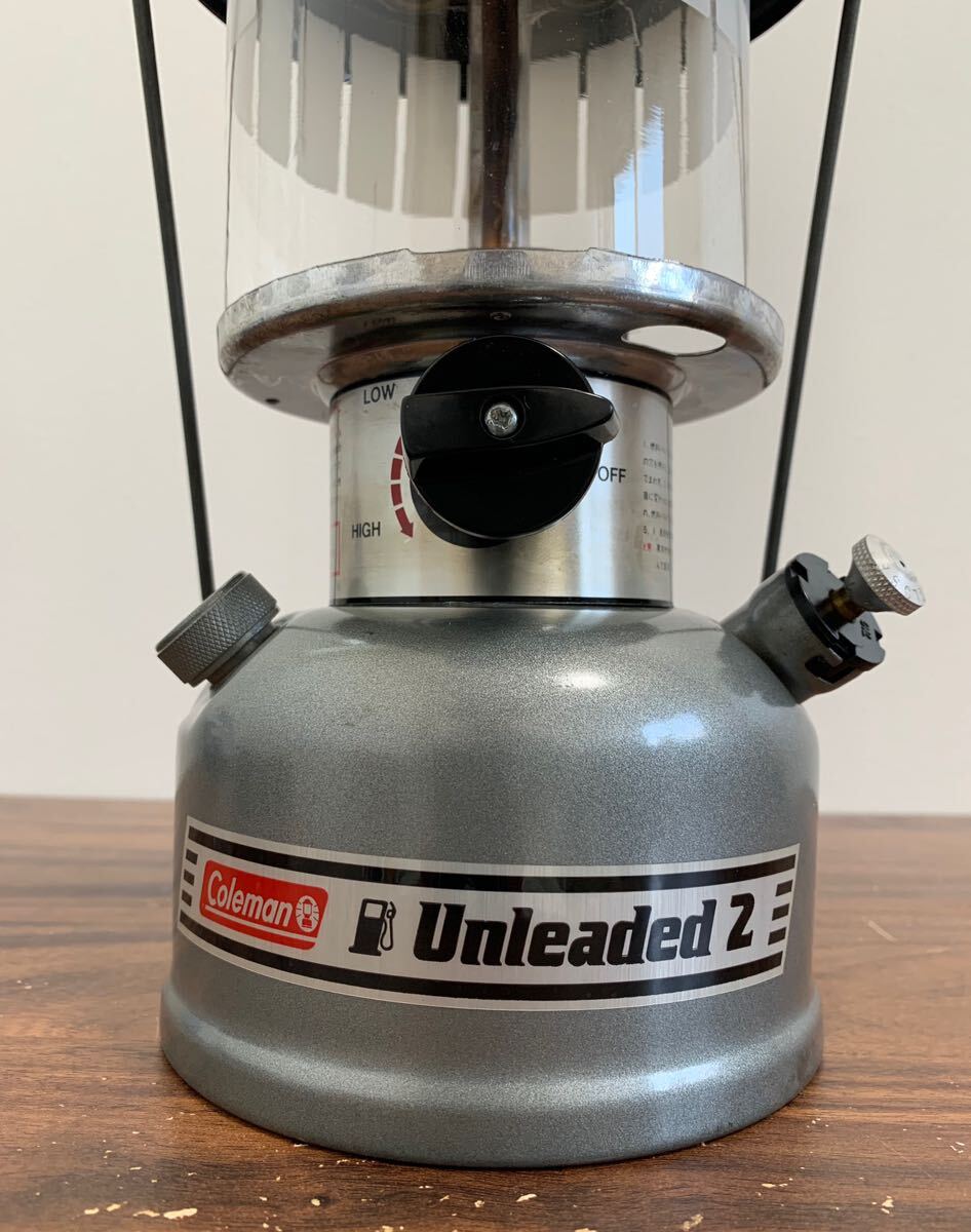 【美品】Coleman コールマン Unleaded Lantern ガソリンランタン 285-740J キャンプ用品 ツーマントル アウトドア ランタン_画像3