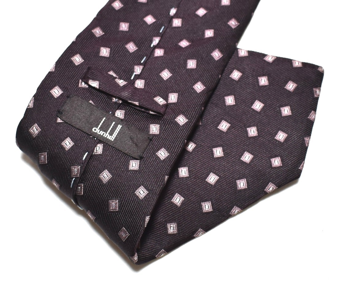 Z201* Dunhill necktie pattern pattern *
