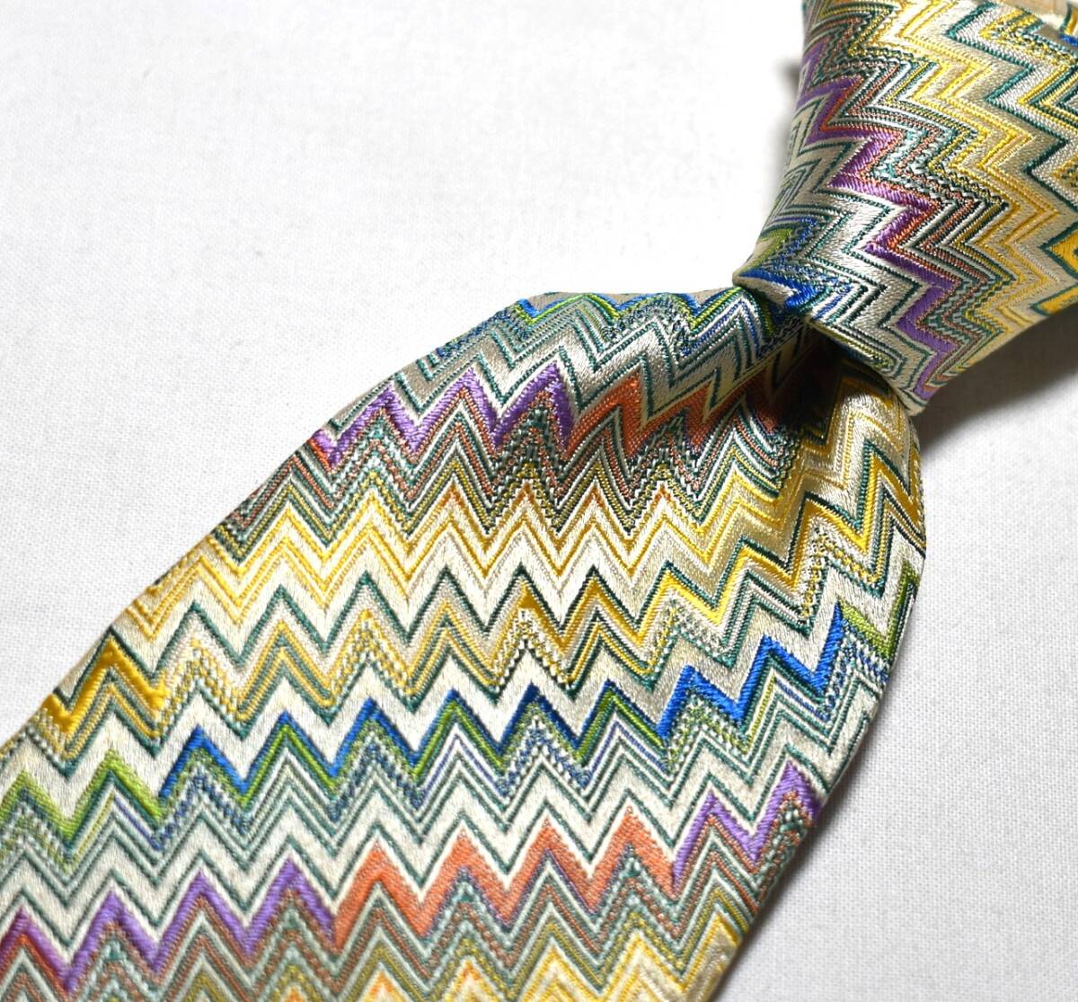 Z526*MISSONI necktie pattern pattern *