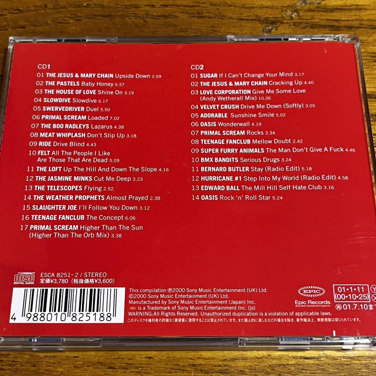 CD 2枚組 VARIOUS クリエイション・レコード CREATION RECORDS 1983-1999 スリーブケース仕様 ブックレット付き 日本語解説有 ディスク良好_画像7