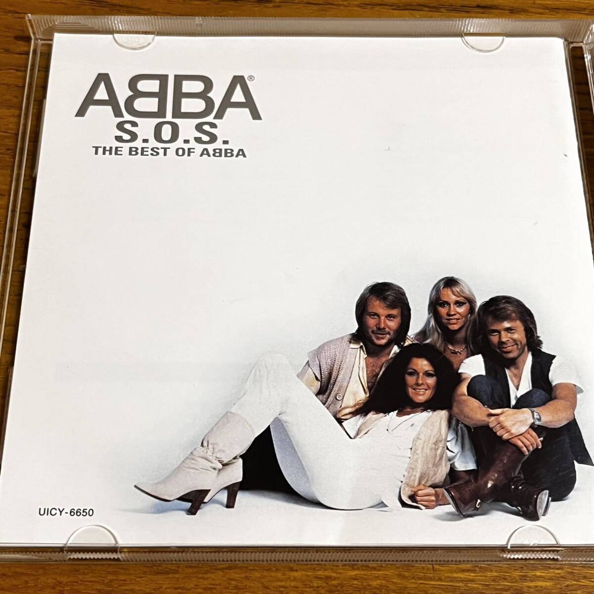 CD アバ ABBA S.O.S THE BEST OF ABBA 日本語解説有り ディスク良好の画像2