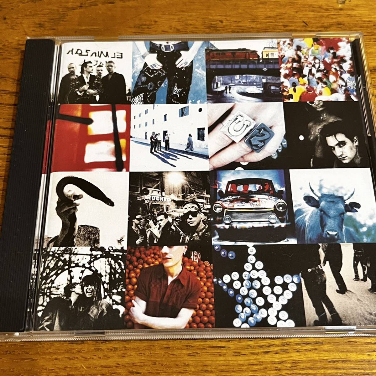 CD 帯付 U2 アクトン・ベイビー ACHTUNG BABY 日本語解説有り ディスク良好_画像2