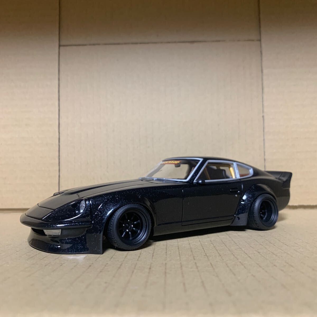 アオシマ　フェアレディZ 1/24 プラモデル　街道レーサー　グラチャン シャコタン 240Z 旧車　s30z タミヤ　フジミ　ハセガワ_画像8