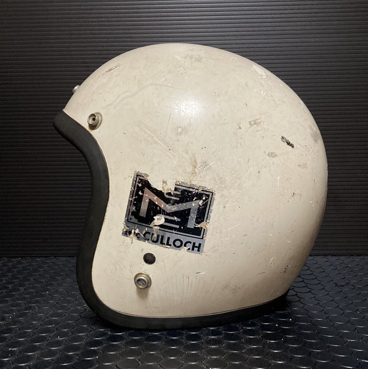 銀ベル1962BELL500tx60sヴィンテージhelmet50sベルvintageヘルメット60s検)ナックルAMAブコmchalハーレーmcショベルbucoパンヘッドRTレア