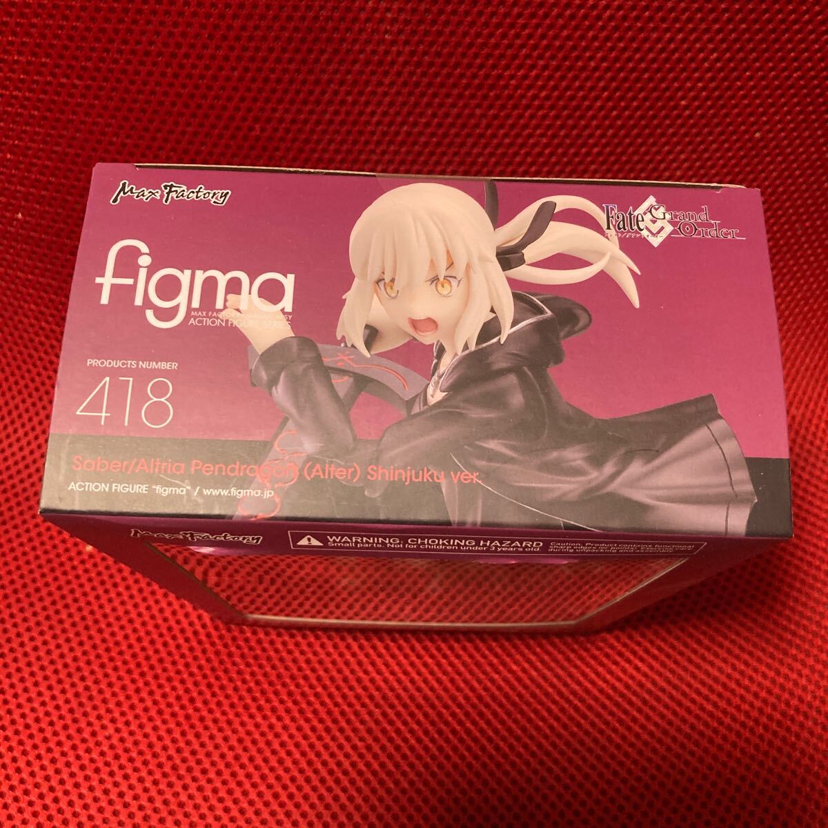 【新品未使用品】figma Fate/Grand Order セイバー/アルトリア・ペンドラゴン〔オルタ〕新宿ver._画像5