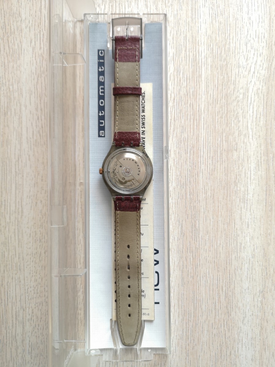 swatch スウォッチ 腕時計 ルビン SAM100 自動巻 オートマチック 1991年_画像3