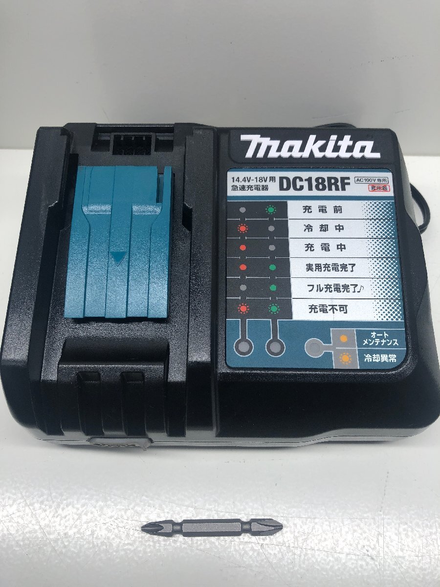 makita マキタ TD173D インパクトドライバ オリーブ 18V 6.0Ah バッテリー2個 充電器 ケース 動作確認済_画像9