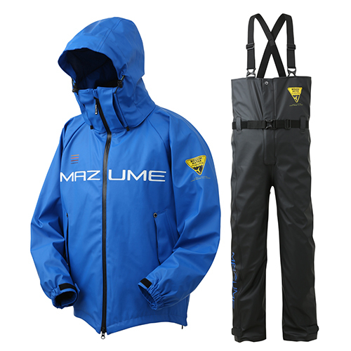 mazume MZRS-774 ラフウォーター レインスーツ ブルー LL_画像1