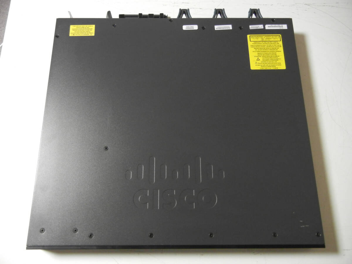 《》【中古】2台SET Cisco WS-C3650-24TS-E Catalyst 3650シリーズ ipservicesライセンス 初期化の画像4