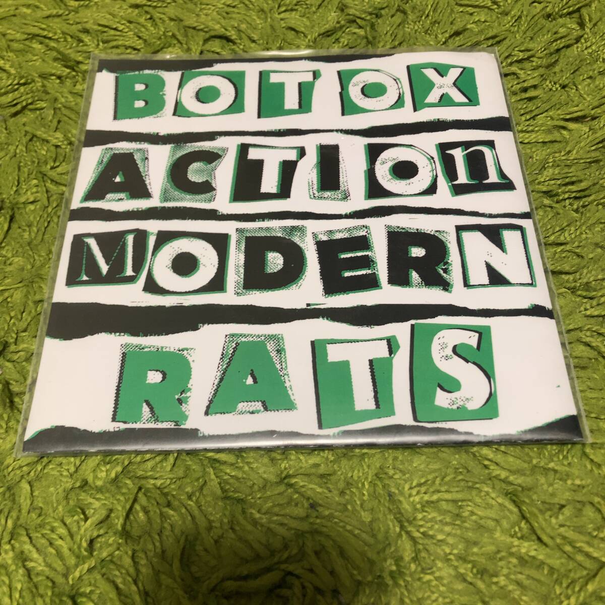 【Modern Action / Botox Rats - Split】cute lepers circles nasty fact 1977 records_画像1