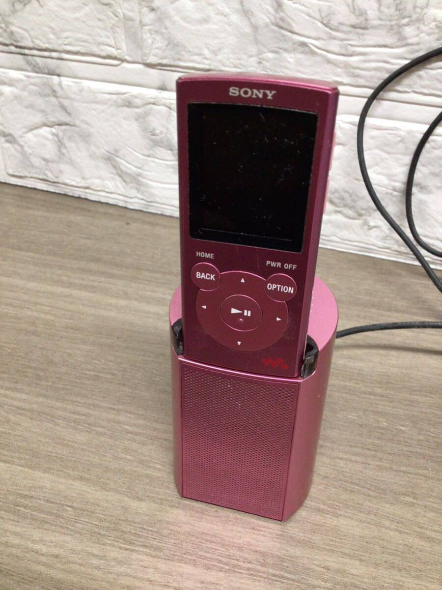 SONY/ソニー ウォークマン NW-E062 RDP-NWT6M スピーカー WALKMAN _画像4