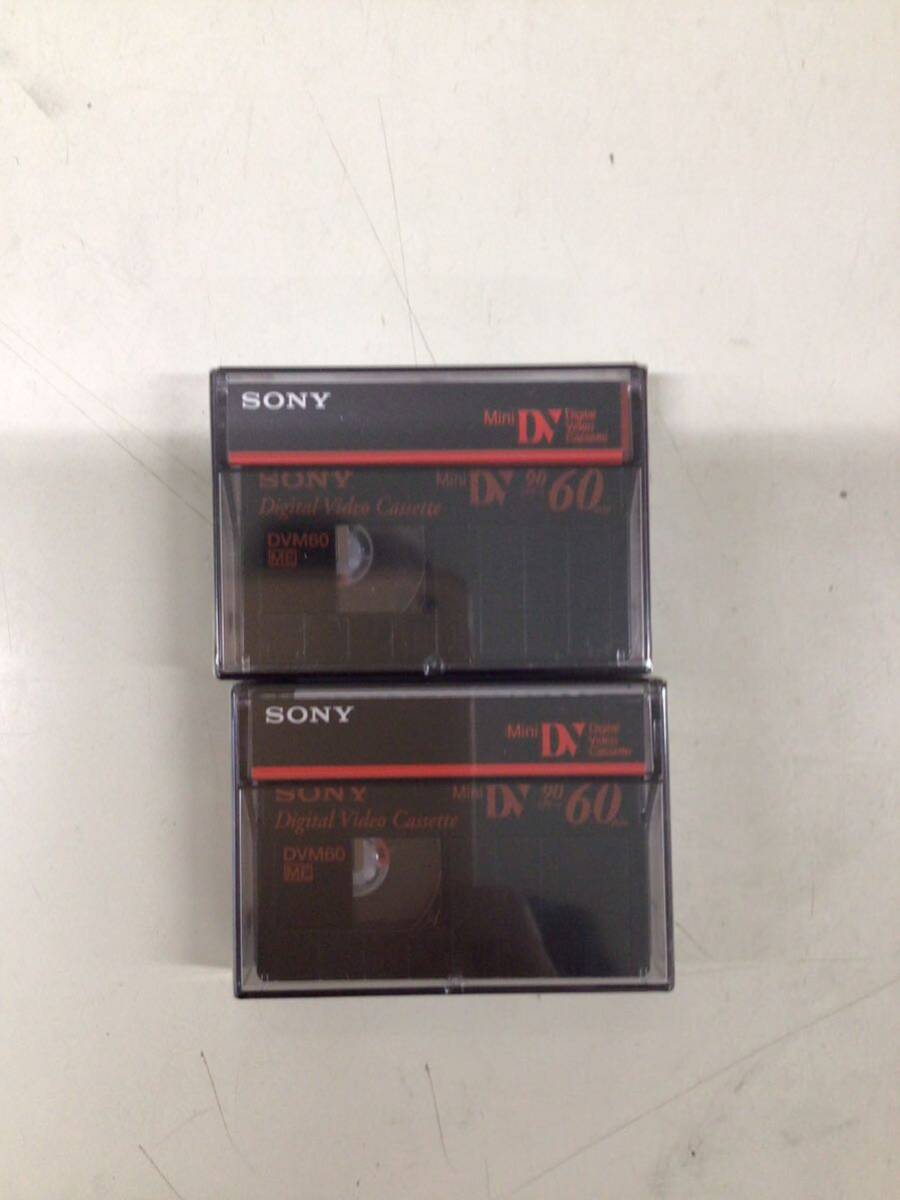 SONY TDK AXIA maxell Panasonic ミニDVカセットカセットテープ Mini Disc 40本！未使用の画像6