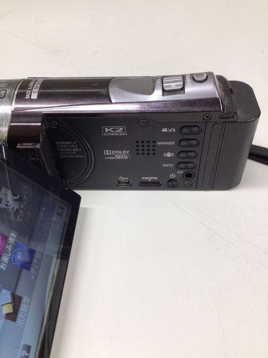 JVC Everio ハイビジョンメモリームービー GZ-E345-Tビデオカメラ アーバンブラウン ケンウッド_画像9