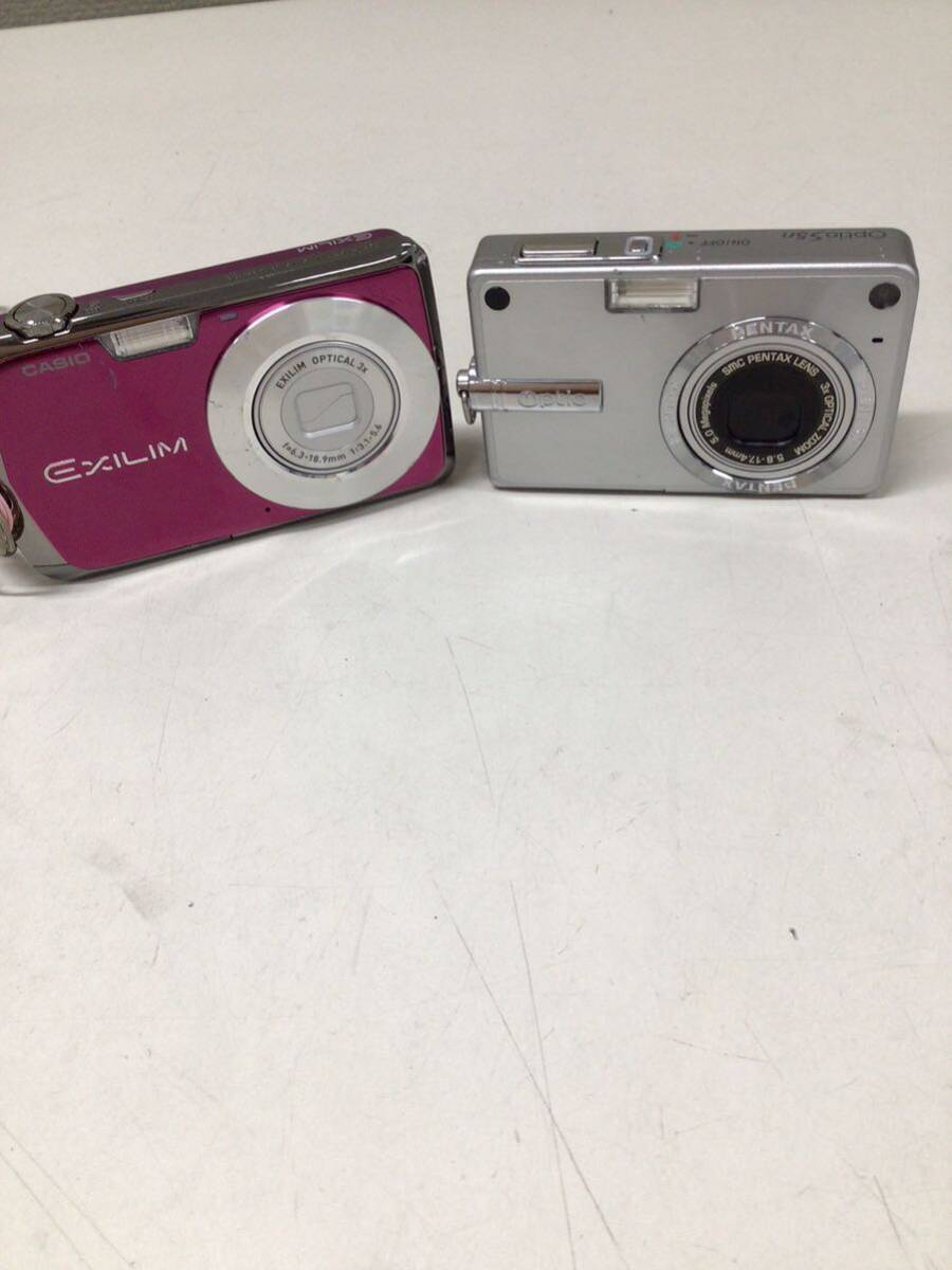 PENTAX Optio S5n CASIO EXILIM EX-Z1デジカメ ペンタックス カシオ_画像1