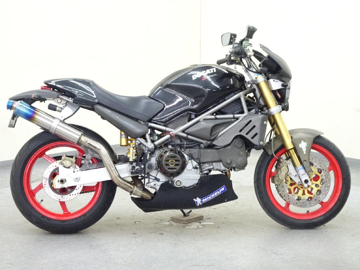 Ducati Monster S4 SENNA【動画有】ローン可 モンスター セナ 希少車 916cc カスタム車 空冷 ETC ドゥカティ 車体 売り切り_画像4