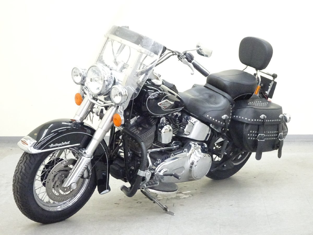 Harley-Davidson ヘリテイジソフテイルクラシック FLSTC1580 【動画有】 ローン可 車検残有 BW5 インジェクション ハーレー 車体 売り切りの画像3