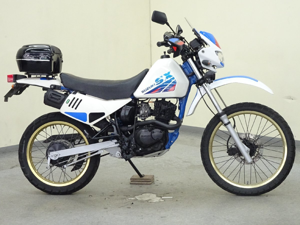 SUZUKI SX125R【動画有】 ローン可 SF41B 125cc 原付二種 フルサイズ オフロード トレール 希少車 車体 スズキ 売り切り_画像4