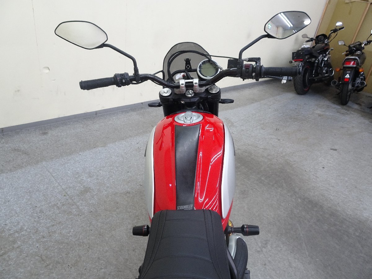 Ducati Scrambler Icon【動画有】ローン可 車検残有 アエラマフラー スクランブラー アイコン 車体 EBL-K102 ドゥカティ 売り切り_画像9