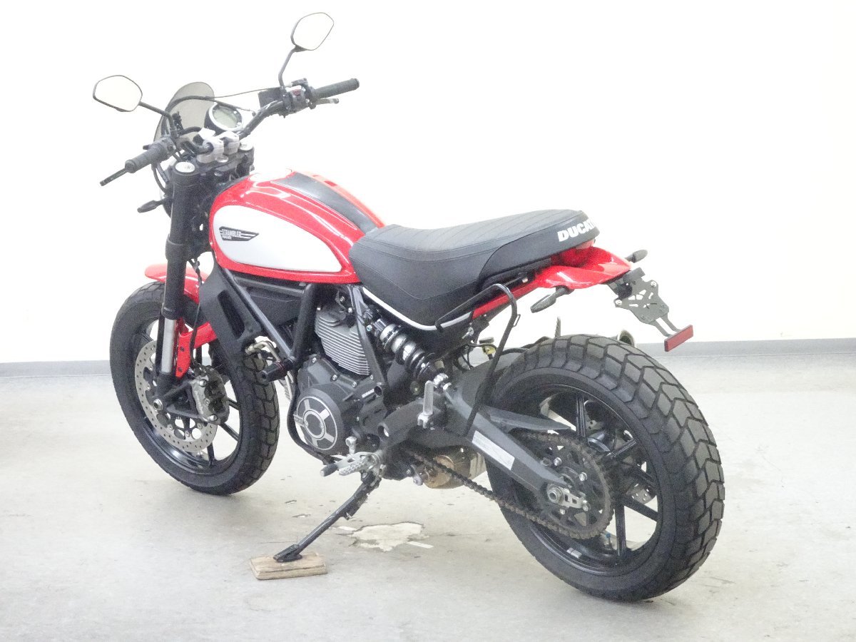 Ducati Scrambler Icon【動画有】ローン可 車検残有 アエラマフラー スクランブラー アイコン 車体 EBL-K102 ドゥカティ 売り切りの画像6