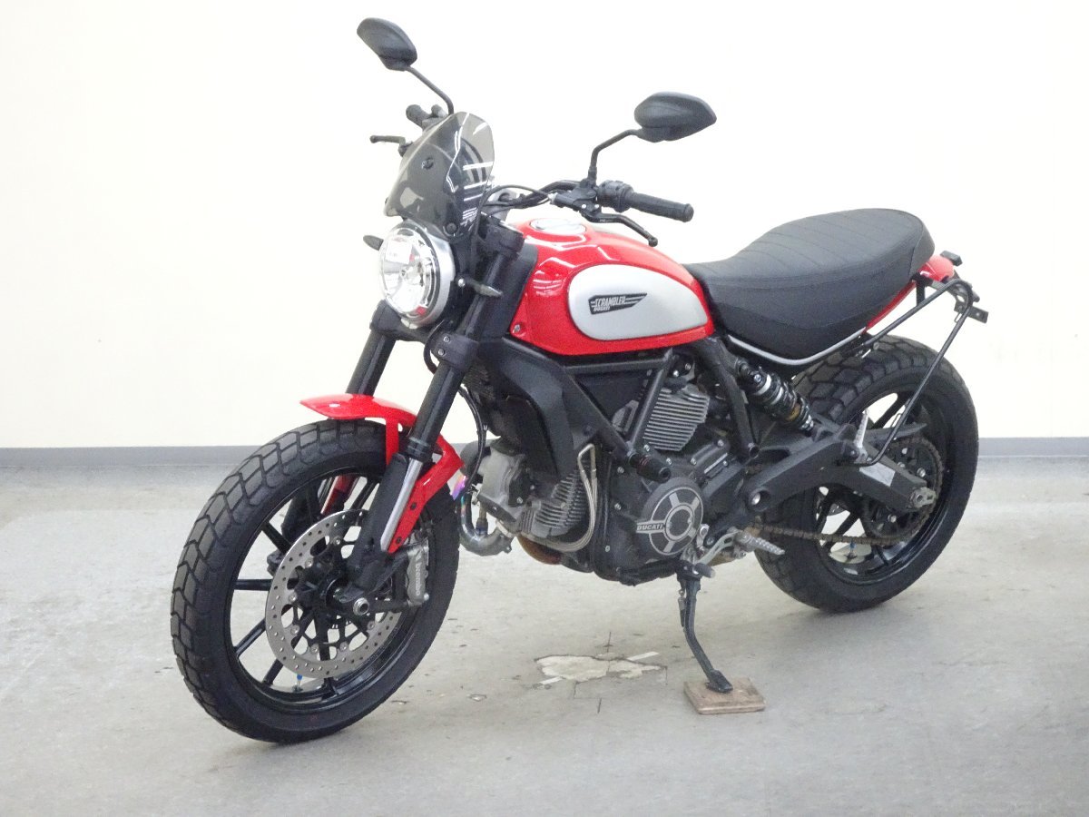 Ducati Scrambler Icon【動画有】ローン可 車検残有 アエラマフラー スクランブラー アイコン 車体 EBL-K102 ドゥカティ 売り切りの画像3