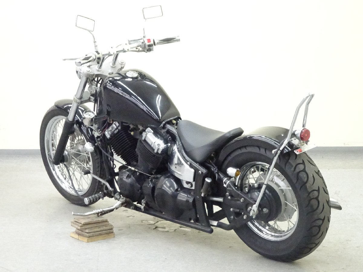 YAMAHA Drag Star 400【動画有】ローン可 カスタム車!! 4TR チョッパー アメリカン ドラッグスター 車体 ヤマハ 売り切り_画像6