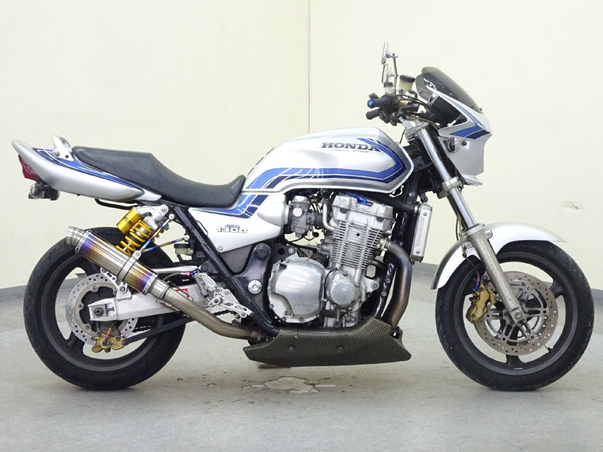 HONDA CB1300 SUPER FOUR【動画有】ローン可 SC40 社外マフラー オーリンズ スーフォア SF 大型 車体 ホンダ 売り切りの画像4