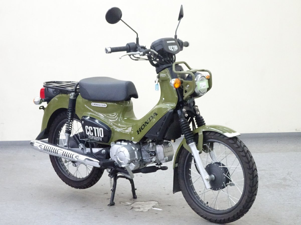 HONDA CROSS CUB 110【動画有】ローン可 走行210km!! 2BJ-JA45 クロスカブ 原付二種 110cc 低燃費 車体 ホンダ 売り切りの画像1