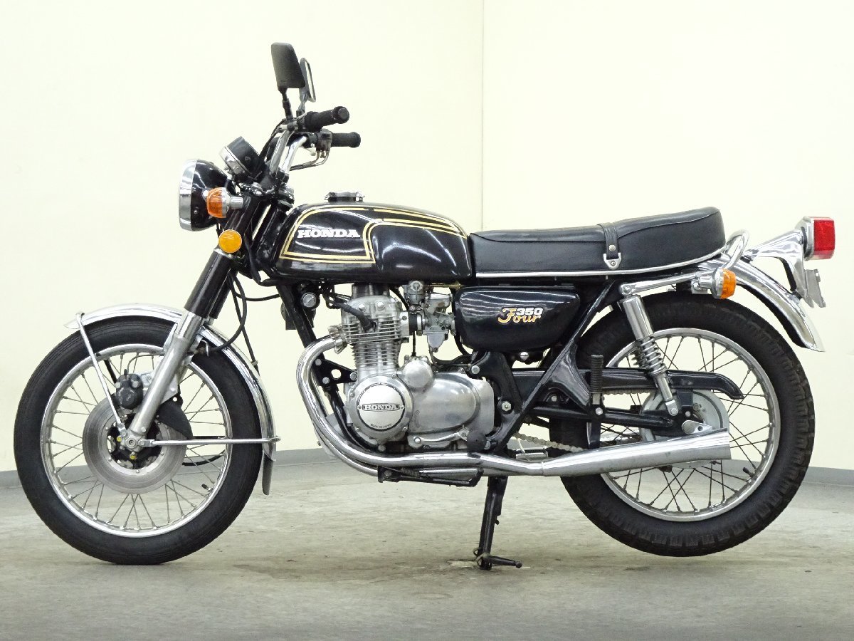 最終出品 ホンダ CB350Four 【動画有】 ローン可 車検残令和8年6月まで CB350F バケヨン 旧車 絶版車 HONDA 車体 売り切り_画像5