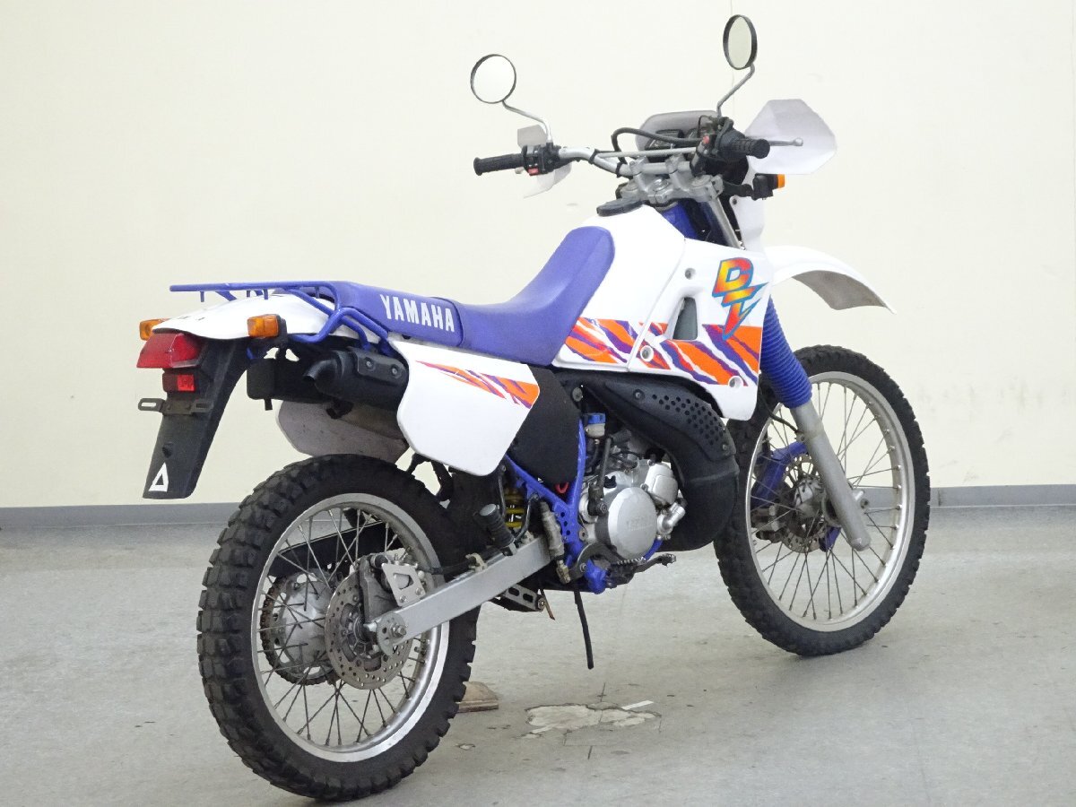 YAMAHA DT125R【動画有】ローン可 3FW セル・キック有 125cc オフロード 原付二種 2サイクル オフロード 希少車 車体 ヤマハ 売り切り_画像2