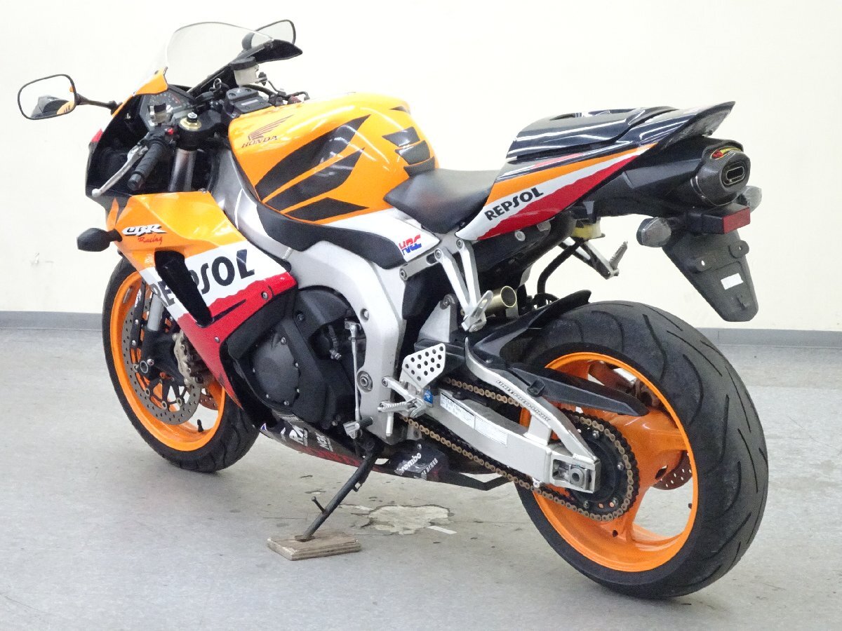 HONDA CBR1000RR【動画有】ローン可 レプソルカラー アクラポマフラー BC-SC57 ETC センダボ スーパースポーツ 車体 ホンダ 売り切りの画像6