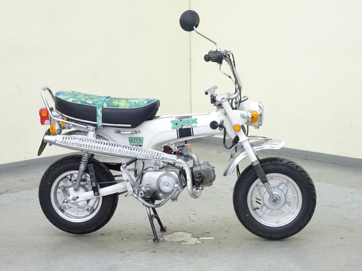 HONDA DAX ST70【動画有】ローン可 ダックス 原付2種 70cc 花柄シート 4ミニ 4mini 車体 ホンダ 売り切りの画像4