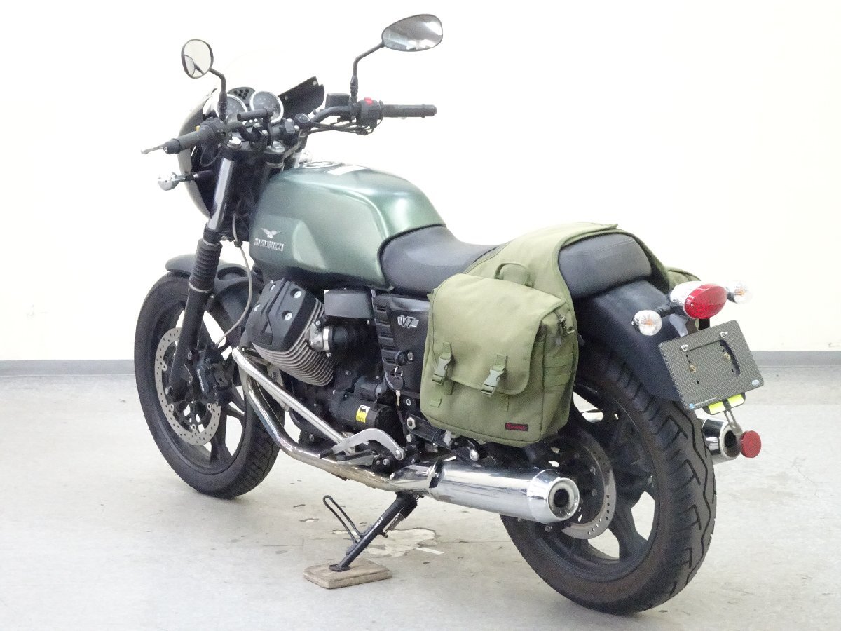 Moto Guzzi V7Stone【動画有】ローン可 車検残有 ZGULW ETC ストーン 縦置き 空冷 Vツイン シャフト モトグッツィ 車体 売り切り_画像6