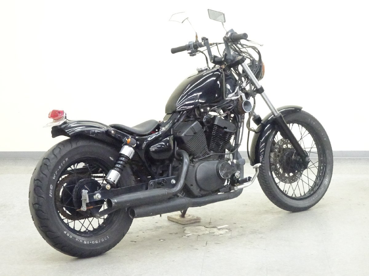 YAMAHA XV250 Virago【動画有】ローン可 整備ベース カスタム車 ビラーゴ アメリカン 250cc 3DM 車体 ヤマハ 売り切り_画像2