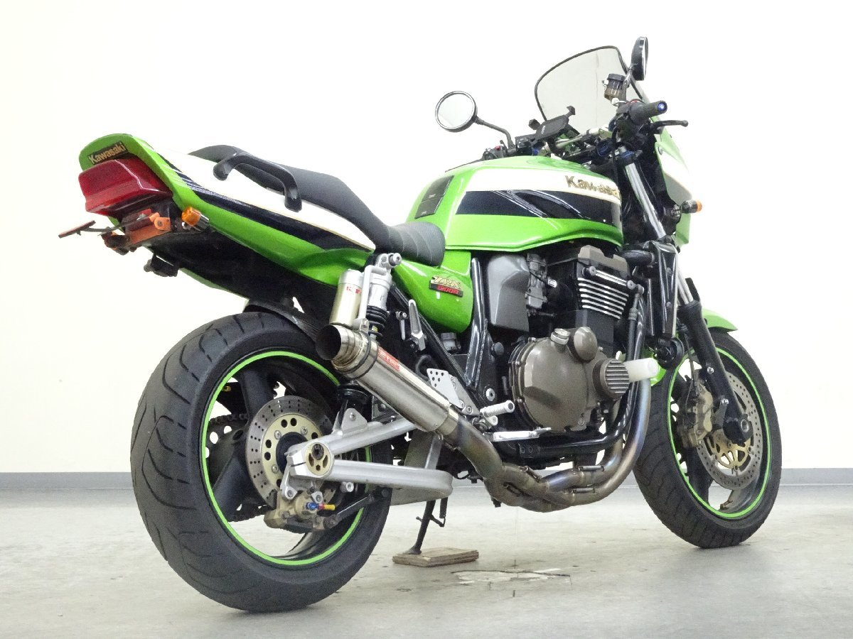 KAWASAKI ZRX1200R【動画有】ローン可 BC-ZRT20A ネイキッド ライム ETC カワサキ 車体 売り切りの画像2