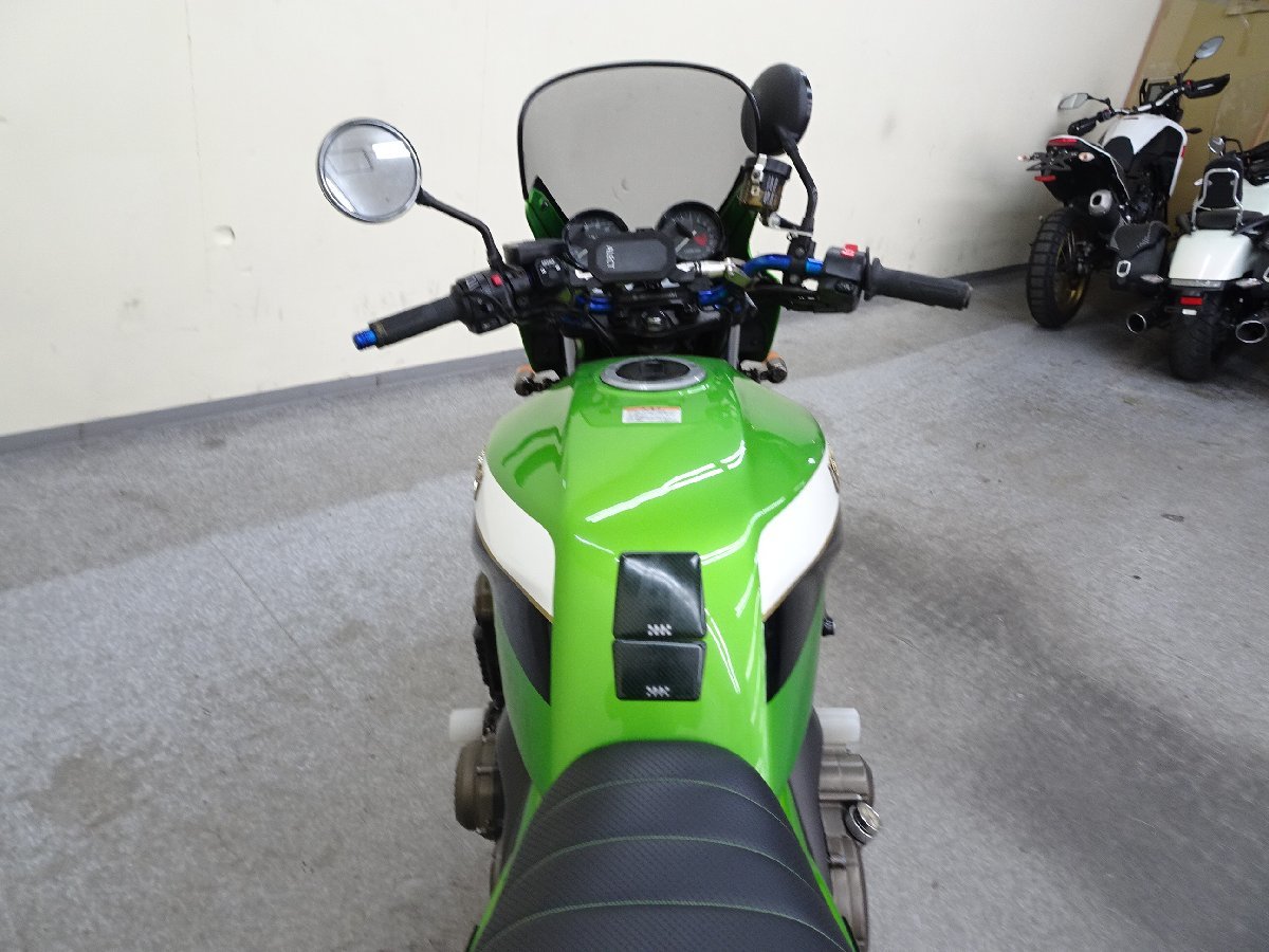 KAWASAKI ZRX1200R【動画有】ローン可 BC-ZRT20A ネイキッド ライム ETC カワサキ 車体 売り切りの画像9