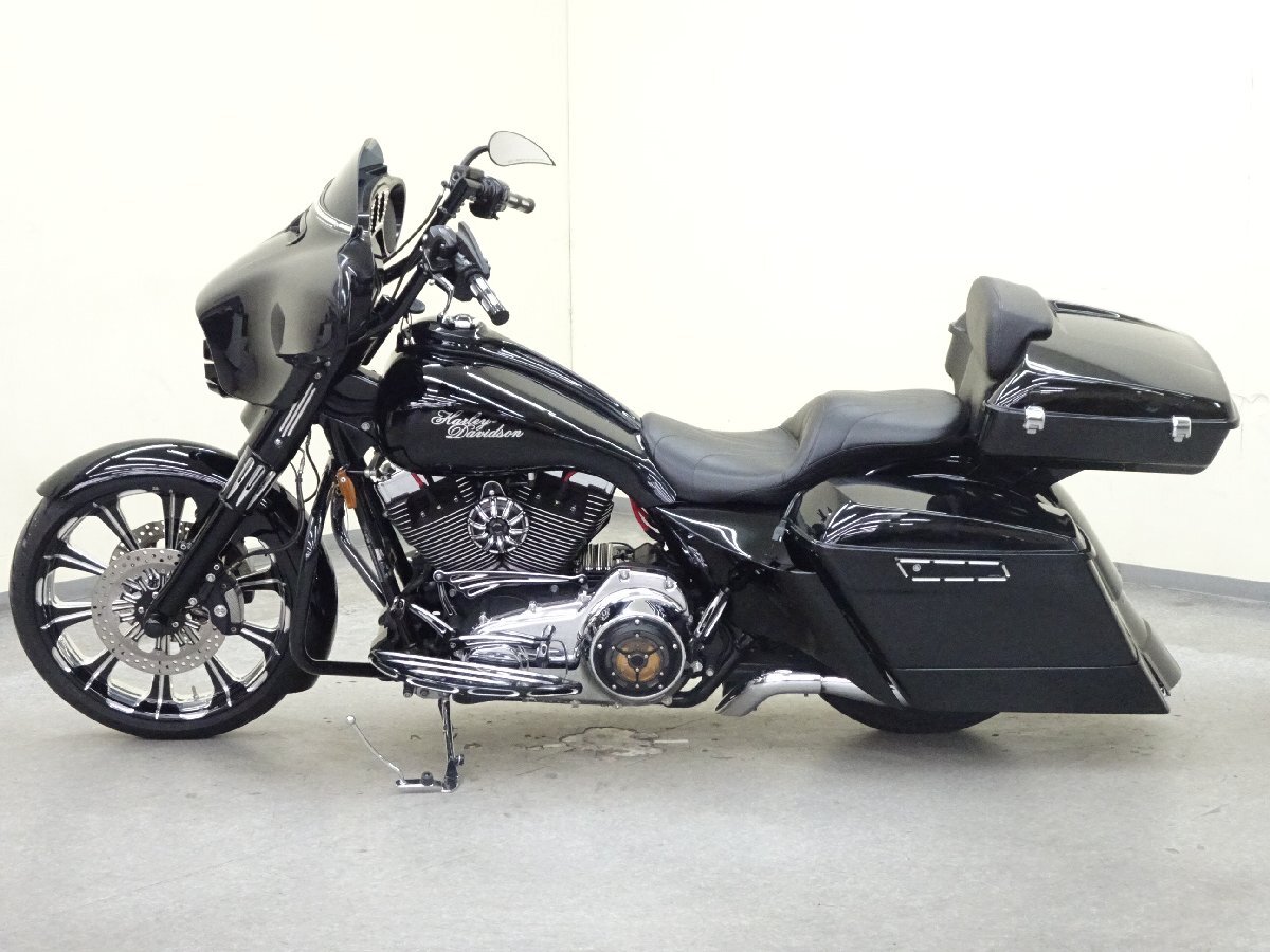 Harley-Davidson ストリートグライド FLHX1690【動画有】ローン可 ETC カスタム車 ホイール改 マフラー他 TC103 車体 ハーレー 売り切りの画像5