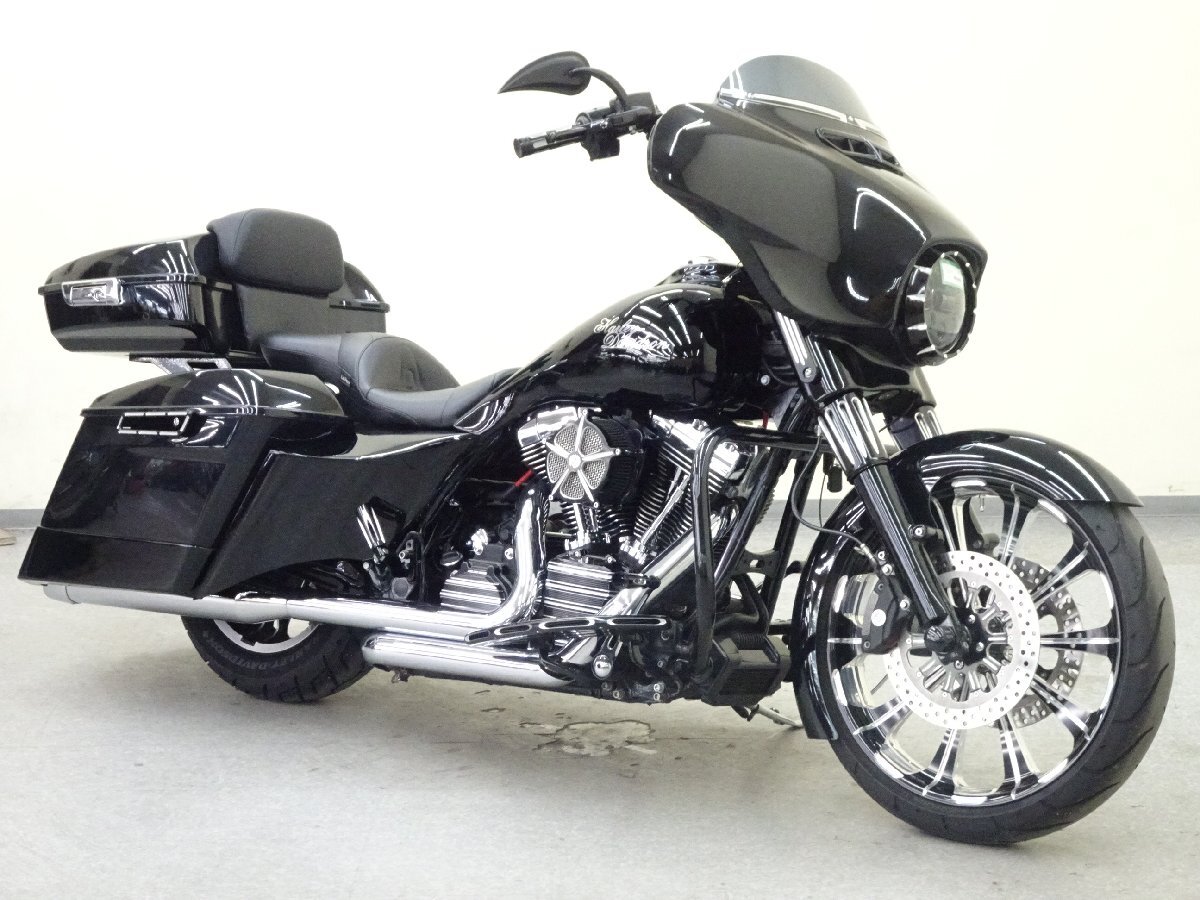 Harley-Davidson ストリートグライド FLHX1690【動画有】ローン可 ETC カスタム車 ホイール改 マフラー他 TC103 車体 ハーレー 売り切りの画像1