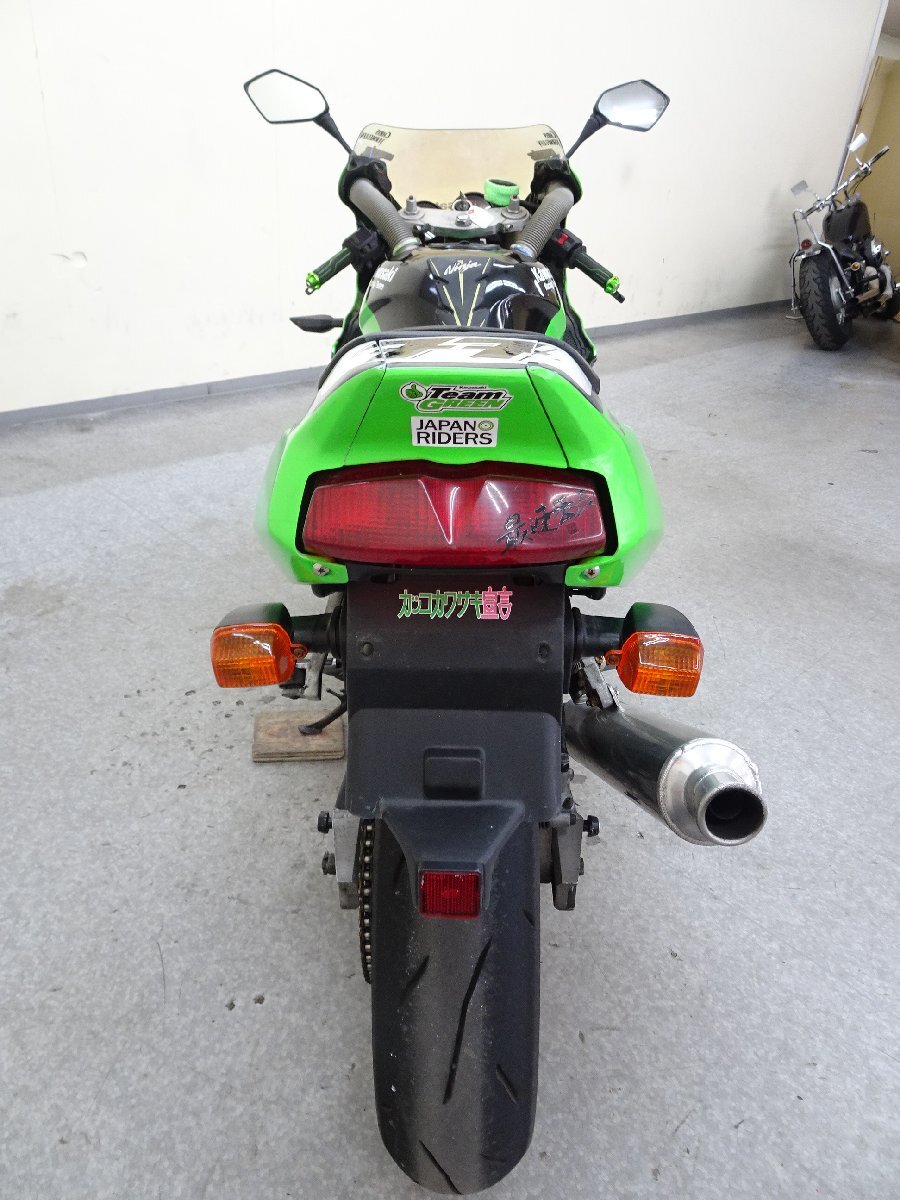 KAWASAKI ZXR250【動画有】ローン可 OVERマフラー ZX250C フルカウル 4気筒 キャブ車 車体 カワサキ売り切りの画像8