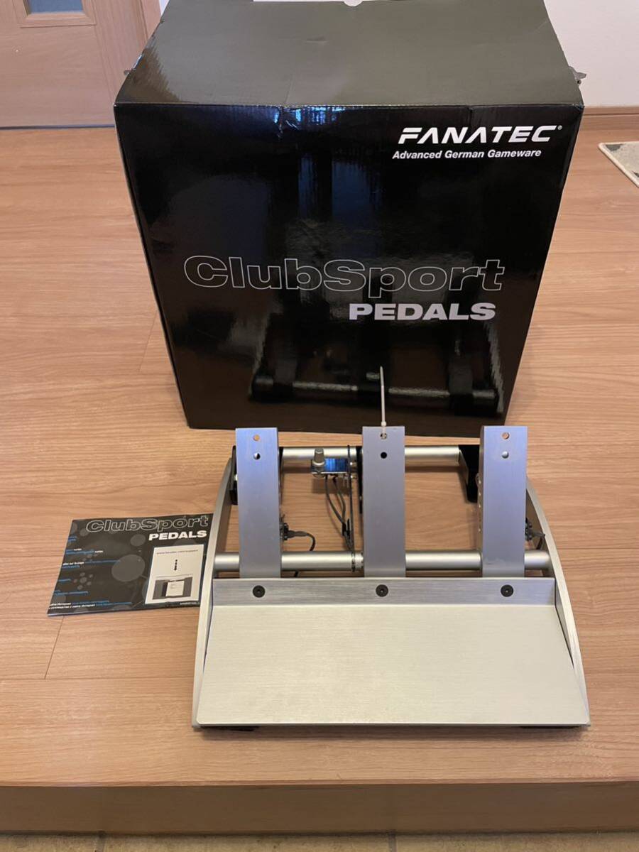 FANATEC ClubSport Pedals ファナテック クラブスポーツペダル 動作確認済み_画像1