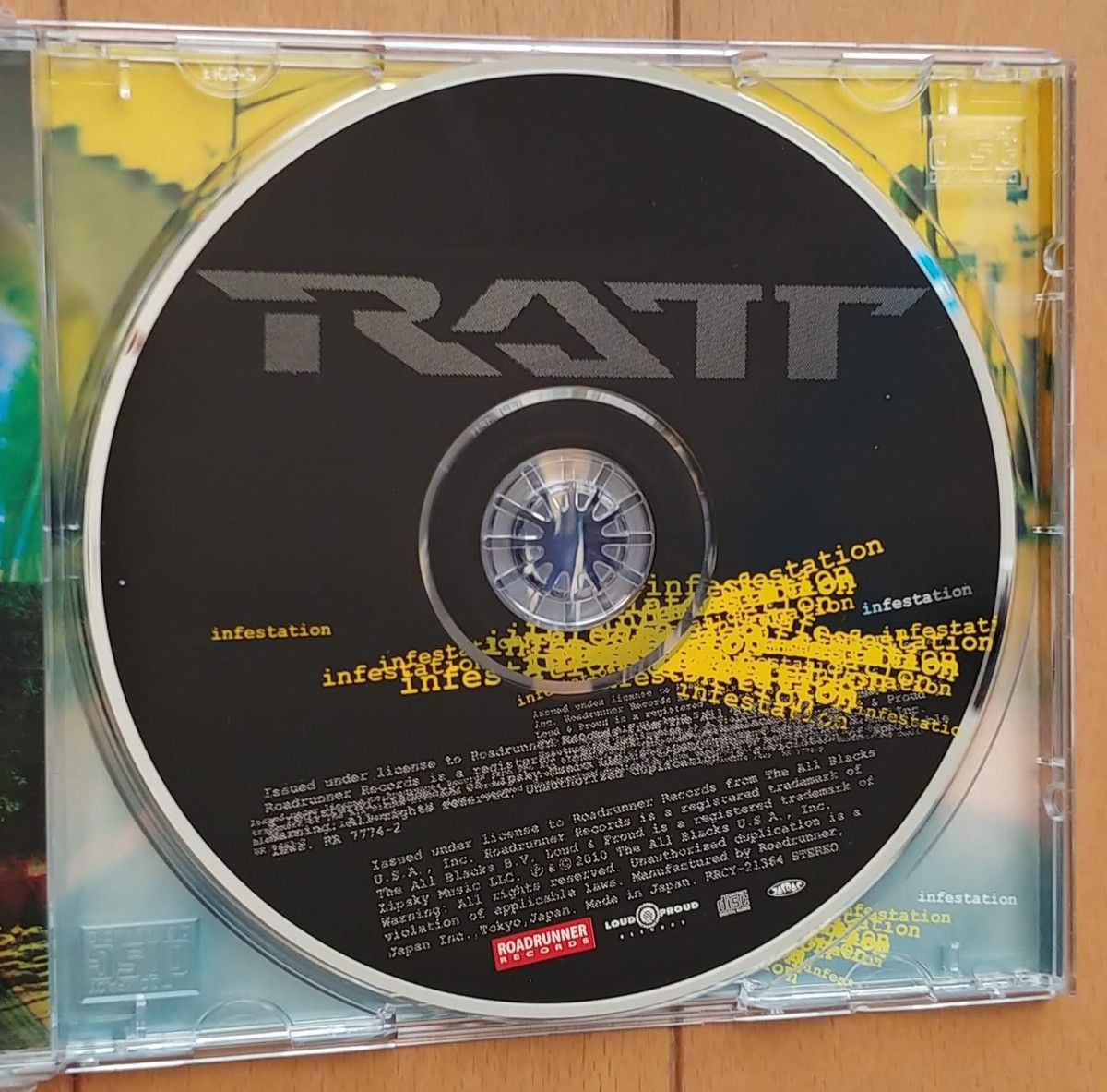 RATT☆「Infestation　インフェステイション」国内盤帯付き美品