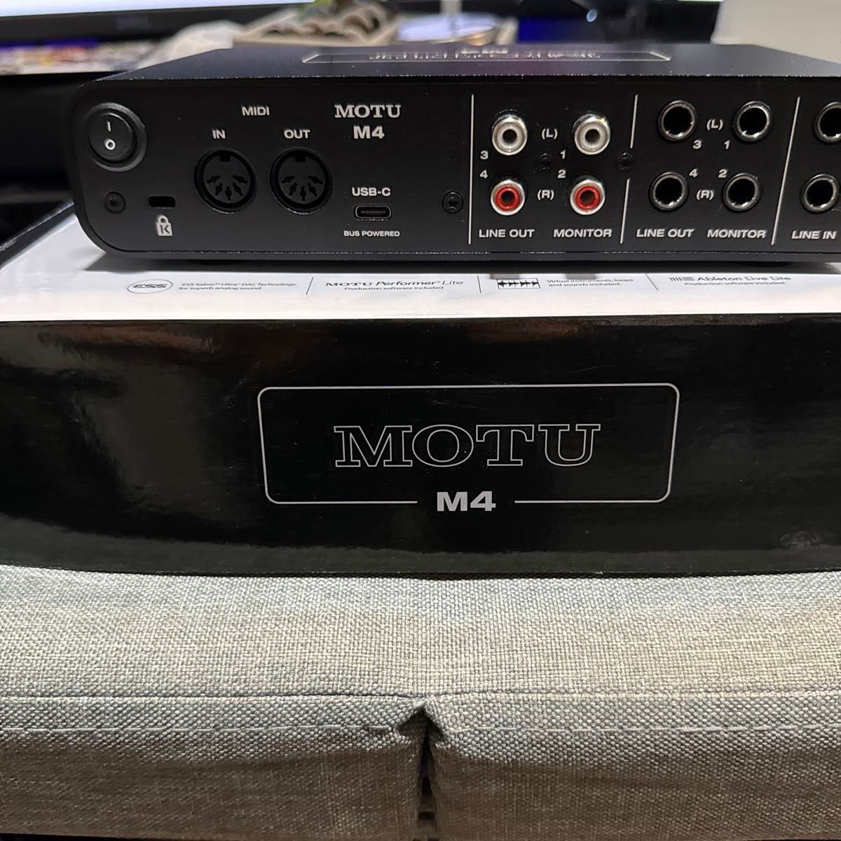 [新品未使用] MOTU M4 オーディオインターフェイス