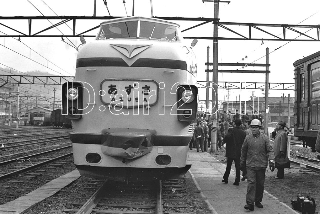 R1016-1[ old railroad white black monochrome nega]35mm 6 koma * Showa era 40~50 period Special sudden ...* railroad station train . car steam locomotiv 
