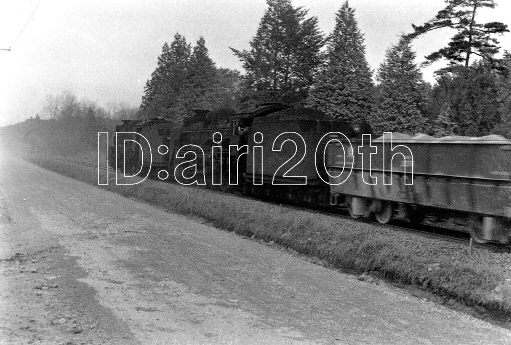 R0061-3【古い 鉄道 白黒 モノクロネガ】35mm 6コマ◇昭和44年 蒸気機関車 ※鉄道 駅 電車 汽車_画像6