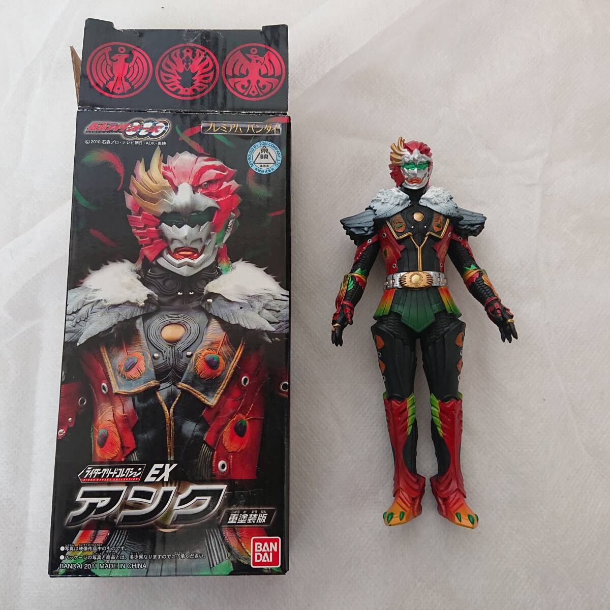 [1 иен старт ][ б/у ] premium Bandai Kamen Rider o-z Anne k -слойный покраска версия rider Greed коллекция EX