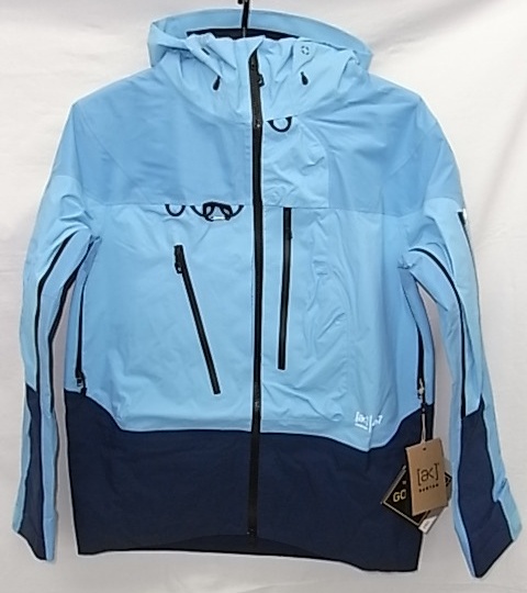 期間限定セール特価送料込み!!売り切れ必至!!Japan正規新品23 Burton Men's [ak] Japan Guide GORE-TEX PRO 3L Jacket/ Cyan/Noir Blue / M_画像1