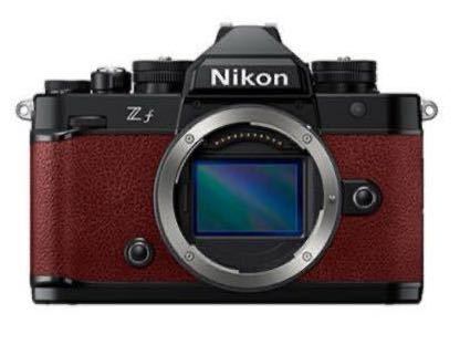 「売り切り」Nikon ミラーレス一眼カメラ Zf ボディ（ボルドーレッド）_画像1